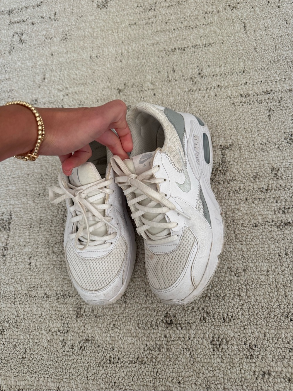 Nike Air Max 90 Women's Sneakers White & Gray